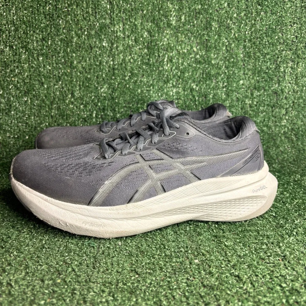 ASICS Gel-Kayano 30 FF Blast Running Shoes Carrier Grey Mens Size 7.5 Extra Wide